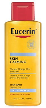 wash body eucerin skin calming dry oil sensitive